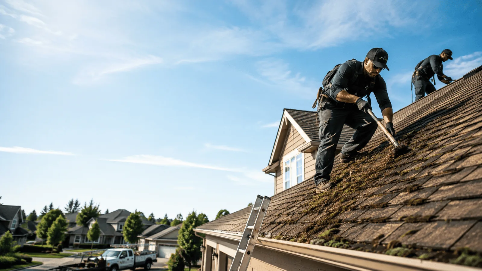 Roof Moss Removal in Winthrop, MA near me